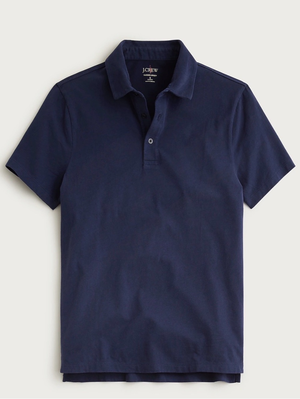 J. Crew Men's Sueded Cotton Polo L/NWT